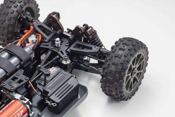 Kyosho Inferno Neo VE 4.0 1:8 RC Brushless EP Readyset - T2 White